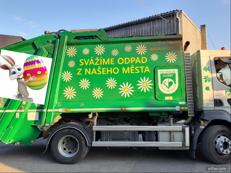 SVOZ ODPADŮ - VELIKONOČNÍ SVÁTKY